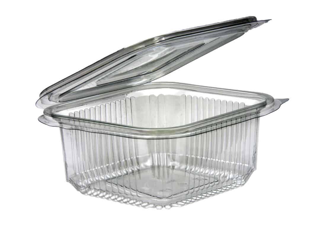 2530113 Salad Container 2530113 500ml Square Hinged Salad Container