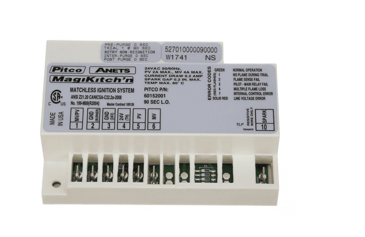 FITS MODELS  Anets 60152001-C 60152001-CL Magikitch'N 60108601 60152001 60152001-C 60152001-CL Pitco 60108601 60152001 60152001-C 60152001-CL
