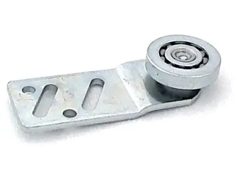 FESU1604 Front Door Sheave 3/4 Side Mounted Door Hanger Zinc Plated