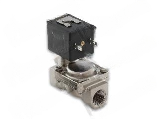 FESU136 Solenoid nickel brass valve L182B - NC - G3/8"