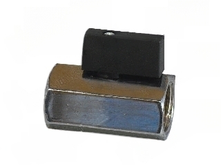 FESU189 Mini ballvalve FF 1/2" - PN10 - L=48 mm