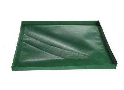 FESU1845 E2S Green Solid Base Tray Full Size