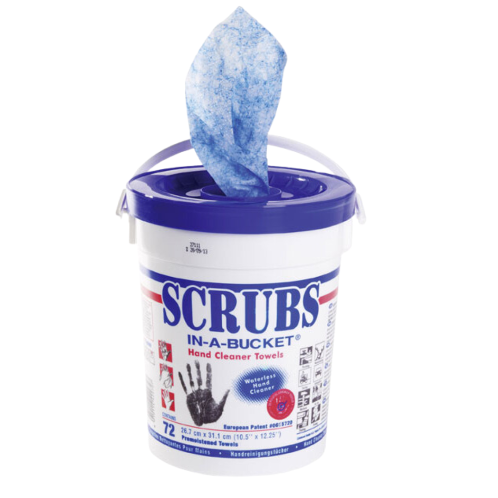 FESU1698 ROCOL Scrubs Hand Cleaning Wipes - Pack 72