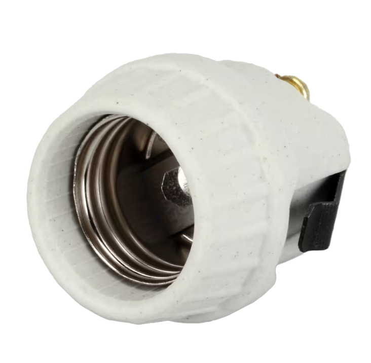 RP-3952 Alto Shaam Ceramic Lamp Receptacle Socket – Snap-in Replacement Fitting for Commercial Oven Lights from Foodservice Spares