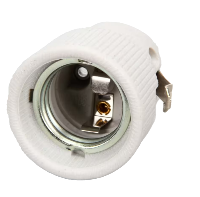 RP-3955 Alto Shaam Lamp Receptacle Snap-In Holder – Replacement Ceramic Light Socket for Commercial Oven Units from Foodservice Spares