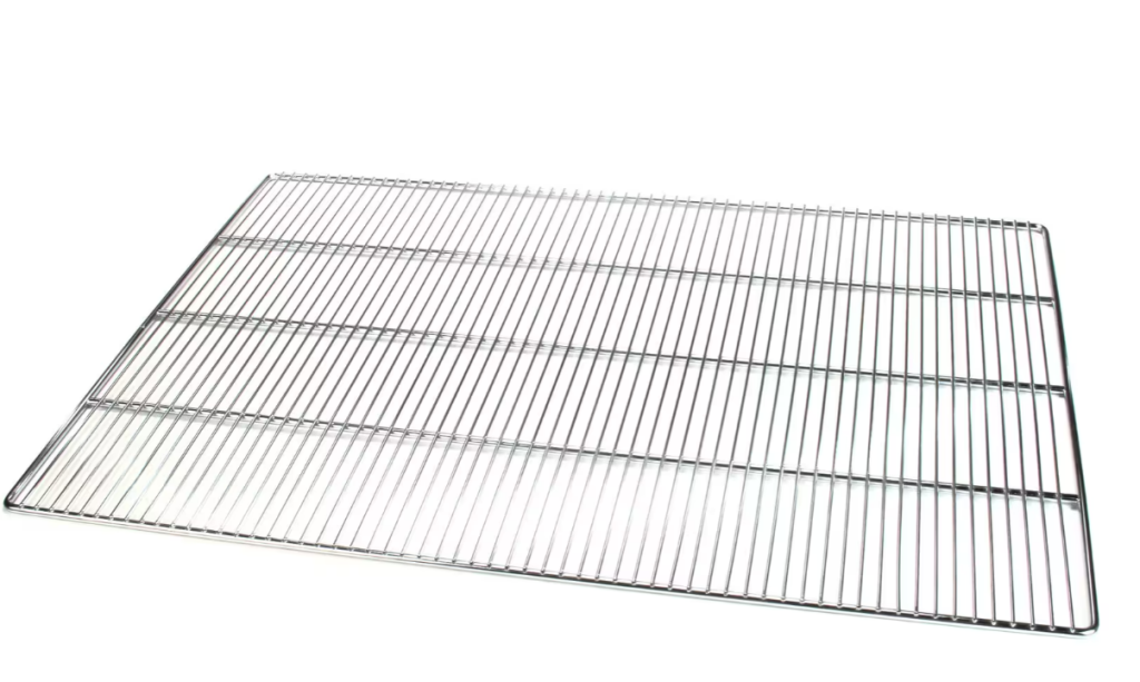 Alto Shaam SH-22727 genuine chrome wire shelf for BQ-2-128 ovens, heavy-duty replacement part.