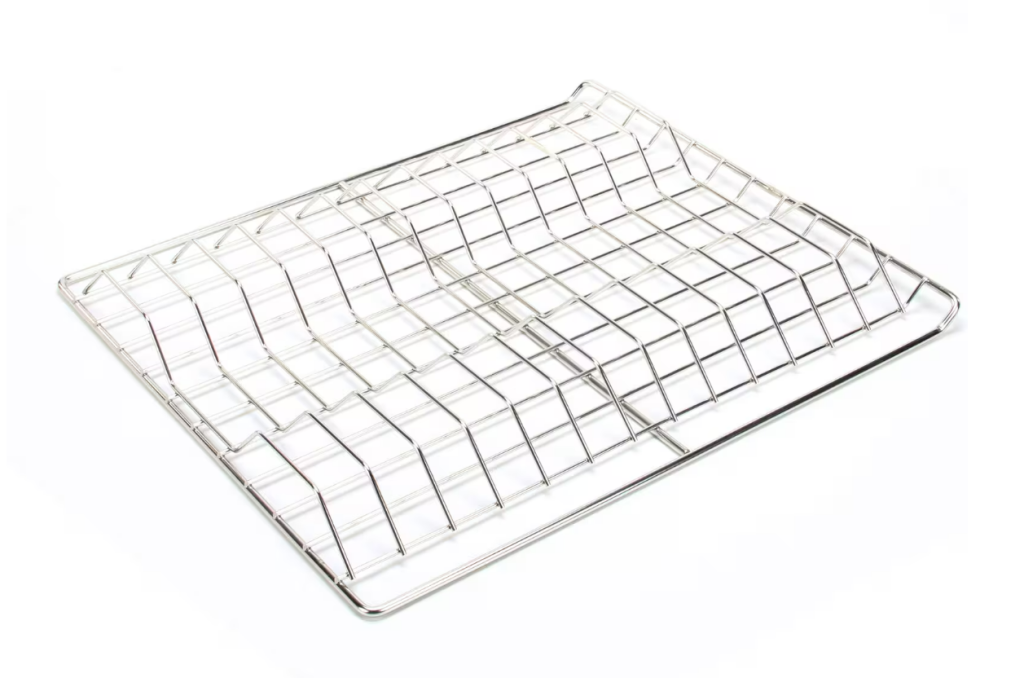 Alto Shaam SH-2743 stainless steel rib rack shelf 767-SK, genuine OEM replacement part for commercial ovens.