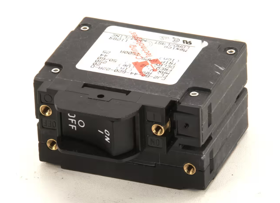 Alto Shaam SW-34077 circuit breaker switch 20A OEM replacement safety part for Alto Shaam equipment.