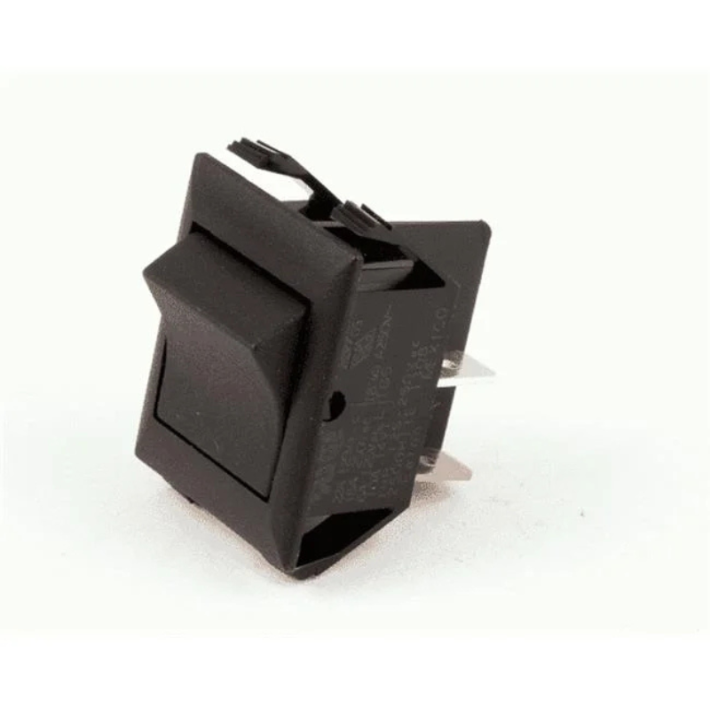 Alto Shaam SW-3887 replacement rocker switch black OEM electrical control part for Alto Shaam ovens and equipment.