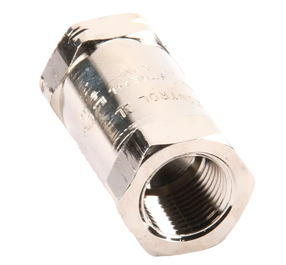 Alto Shaam VA-25549 valve CT3 3/8 NPT flow control 0.13G OEM replacement part for Alto Shaam cooking equipment.