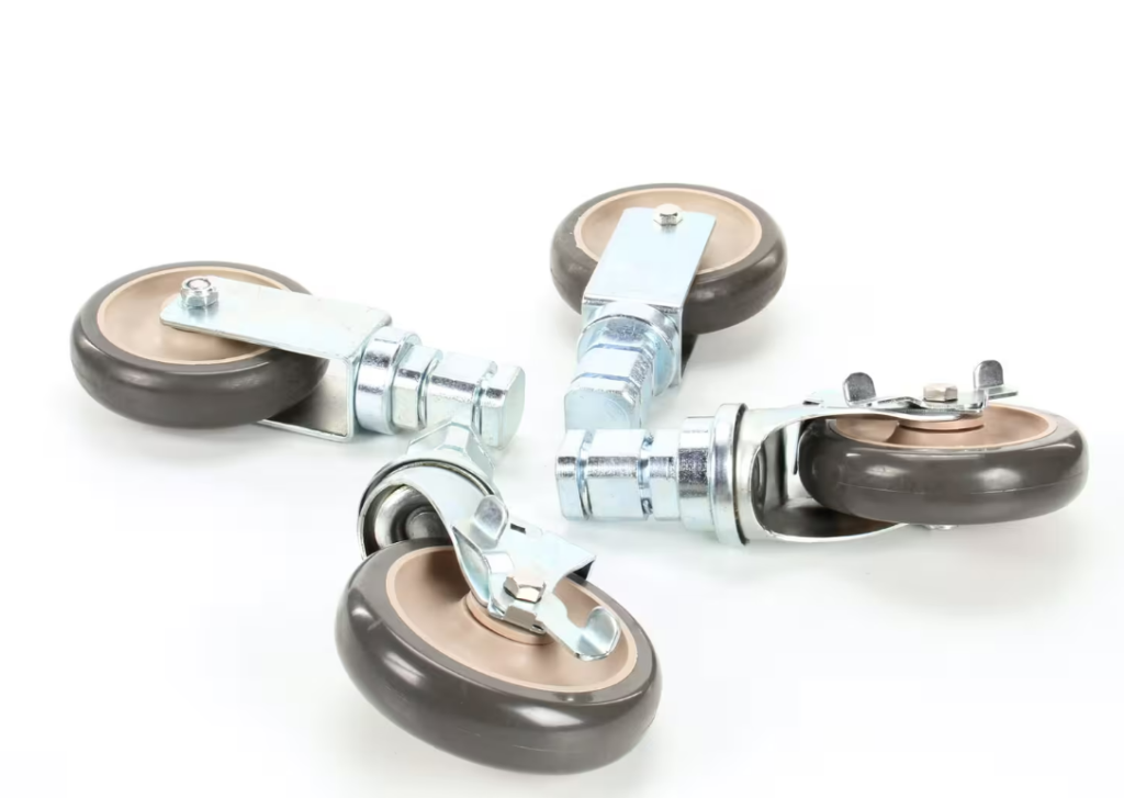 Alto Shaam 5004862 Caster Swivel 5 Inch Stem Set of 4 Genuine OEM Replacement Wheel Set for Alto Shaam Equipment from Foodservice Spares