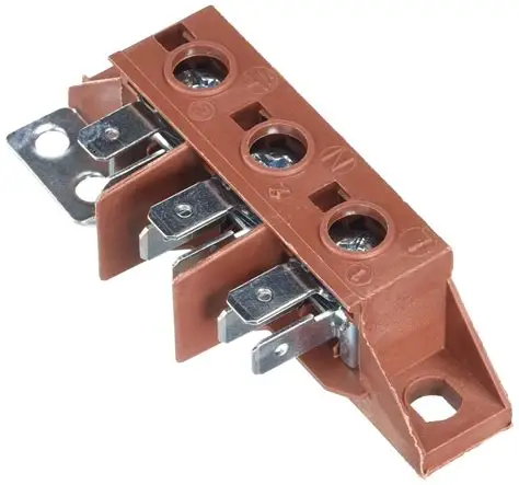014185 BLUE SEAL 3 WAY TERMINAL BLOCK
