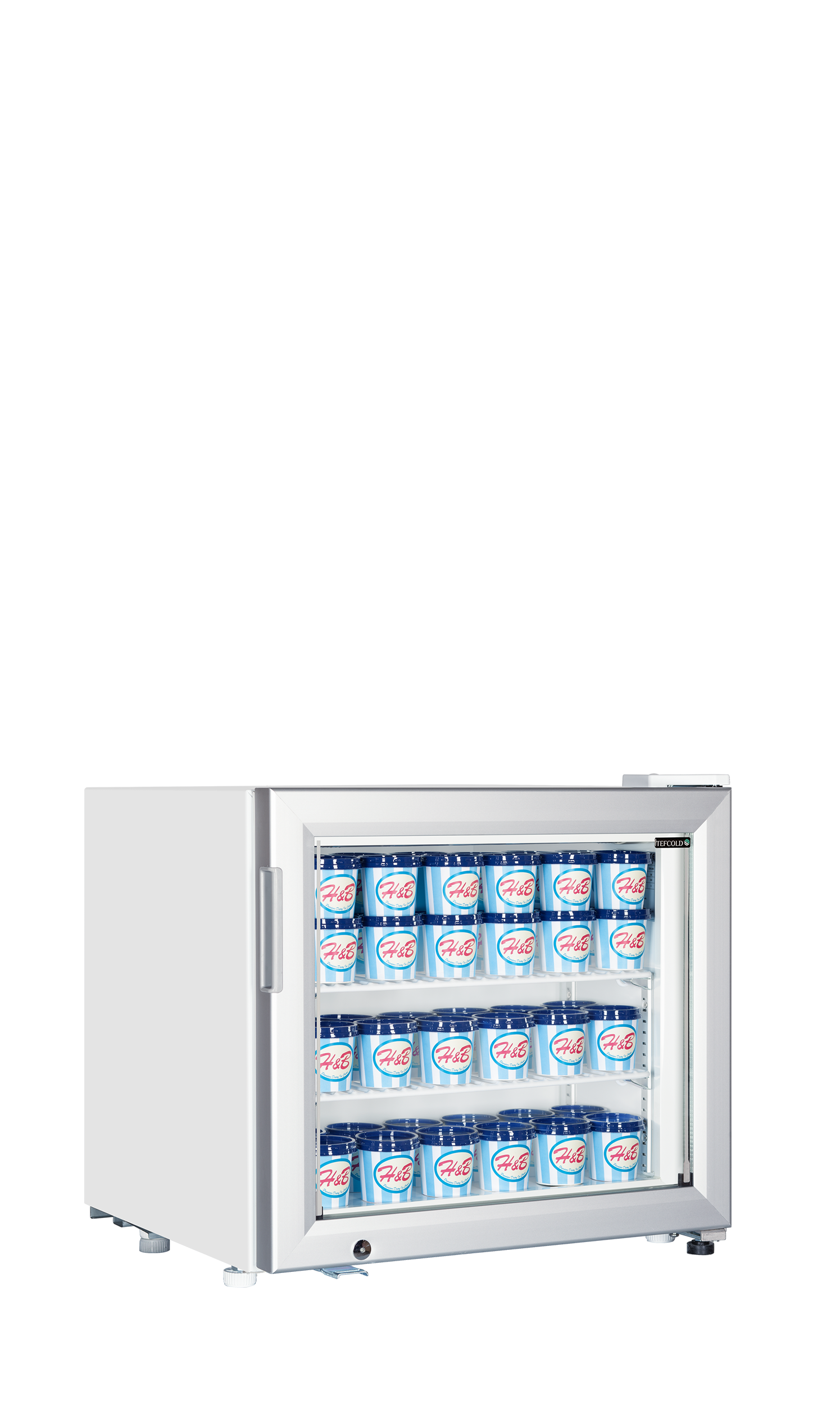 20052 TEFCOLD GLASS DOOR DISPLAY FREEZER UF50G - Image 2